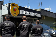 PCPR e PMPR apreendem automóvel durante ação de fiscalização em Campo Mourão 
