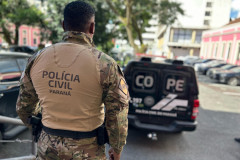 PCPR prende homem suspeito de homicídio e organização criminosa em Curitiba 