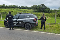 PCPR prende homem em flagrante por crimes no contexto de violência doméstica em Araucária