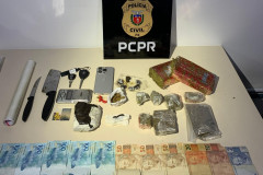 PCPR e PCSC prendem dois homens por tráfico de drogas no Paraná e em Santa Catarina