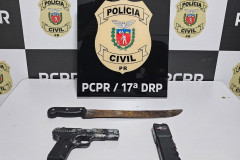 PCPR prende homem em flagrante por descumprimento de medida protetiva em Cruzeiro do Oeste 