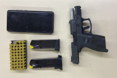PCPR prende homem em flagrante por porte ilegal de arma de fogo e munições de uso restrito em Castro