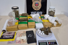 PCPR desarticula organização criminosa ligada ao tráfico de drogas em São Mateus do Sul