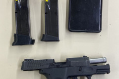 PCPR prende homem em flagrante por porte ilegal de arma de fogo e munições de uso restrito em Castro