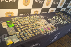 PCPR prende homem em flagrante por tráfico de drogas no bairro Ganchinho, em Curitiba