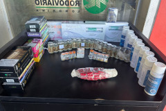  PCPR apreende produtos contrabandeados e prende homem em flagrante em Londrina
