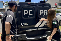 PCPR prende homem  em investigação de violência doméstica em Matinhos