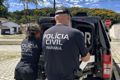 PCPR prende homem em investigação de violência doméstica em Matinhos
