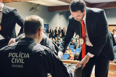 73 novos policiais civis tomam posse e reforçam o efetivo da PCPR 