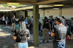 PCPR, PMPR e CBMPR participam da Feira de Profissões em Cornélio Procópio
