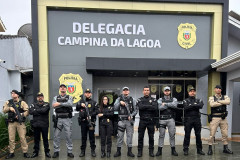 PCPR prende três pessoas por diferentes delitos em Campina da Lagoa