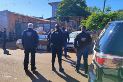PCPR e PMPR prendem homem em flagrante por receptação de fios de cobre em Cascavel