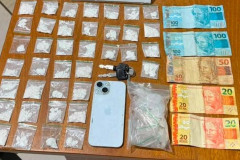 PCPR e PMPR prendem cinco pessoas e apreendem drogas em Cruzeiro do Oeste