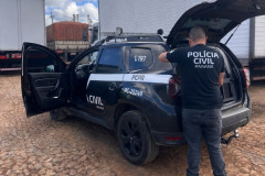 PCPR prende investigado por homicídio de vítima encontrada carbonizada às margens da BR-277 em Palmeira