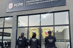 PCPR prende dois homens condenados por falsificação de documento e tráfico de drogas