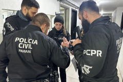 PCPR prende cinco pessoas em operação de repressão a furtos e roubos de veículos em Curitiba