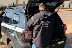 PCPR prende homem em flagrante por vias de fato contra ex-companheira em Congonhinhas