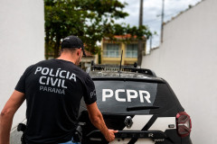 PCPR prende casal por tráfico de drogas durante cumprimento de mandado em Pinhalão