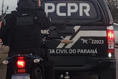 PCPR e GCM prendem duas pessoas durante operação contra tráfico de drogas em Curitiba e RMC