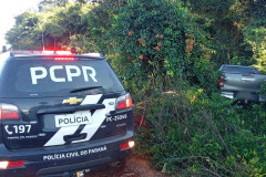 PCPR recupera caminhonete furtada horas após o crime em Umuarama