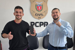 PCPR recupera celular roubado e devolve aparelho à vítima em Fazenda Rio Grande