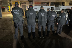 PCPR apoia PCRN em operação contra o tráfico de drogas e prende duas pessoas em Curitiba 