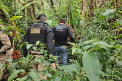 PCPR realiza buscas em área rural durante investigação sobre desaparecimento de jovens