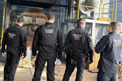PCPR incinera mais do 800 quilos de drogas em Ponta Grossa