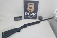 PCPR prende homem em flagrante por ameaça, furto de veículo e embriaguez ao volante em Francisco Beltrão