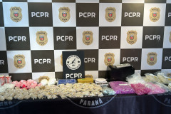 PCPR prende 4 suspeitos de integrar rede de tráfico no bairro Fazendinha, em Curitiba