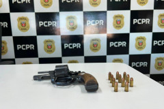PCPR apreende armas e munições em investigação contra crimes sexuais em Ponta Grossa