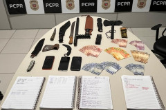 PCPR prende três suspeitos por associação criminosa armada em Piraquara