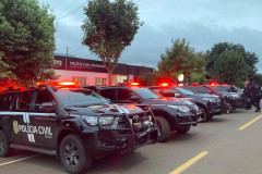 PCPR prende 14 suspeitos por esquema de tráfico de drogas que movimentou R$ 1 milhão no Sudoeste do Estado