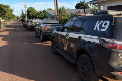 PCPR prende sete pessoas e apreende materiais durante operação contra tráfico interestadual de drogas em três estados