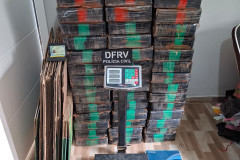 PCPR prende homem e apreende mais de meia tonelada de maconha armazenada em residência de Curitiba