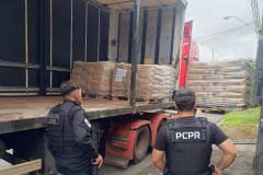 PCPR recupera carga de produto químico avaliada em R$ 314 mil e prende dois homens em Castro