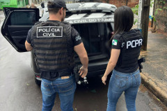 PCPR prende homem investigado por latrocínio em Umuarama