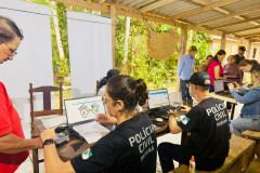 PCPR na Comunidade oferece serviços de polícia judiciária em Rebouças e Castro