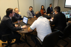 Reunião da diretoria geral da PCPR.