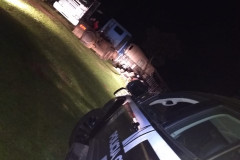 PCPR recupera carretas roubadas em propriedade de membro de quadrilha de roubo a carga da RMC