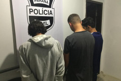 PCPR prende suspeitos de tráfico de drogas em Cascavel