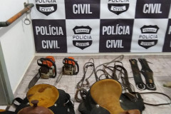 PCPR recupera objetos furtados em fazenda de Coronel Ulysses
