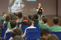 PCPR ministra palestra para crianças e adolescentes sobre abuso sexual