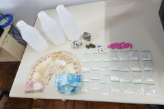 PCPR prende casal suspeito de vender nova droga sintética em shopping da Capital