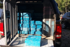 PCPR apreende aproximadamente meia tonelada de maconha em Foz do Iguaçu
