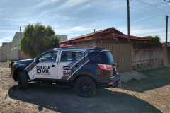 PCPR cumpre mandado de prisão contra suspeito de roubo a sítio em Jacarezinho
