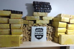 PCPR apreende cerca de três toneladas de droga no PR em três dias
