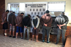 PCPR faz operação contra suspeitos de roubo em Carambeí