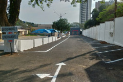 PCPR reestrutura estacionamento de unidade em Foz do Iguaçu