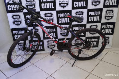 PCPR recupera bicicleta e moto furtadas em Foz do Iguaçu